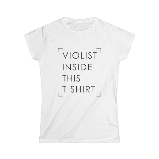 Violist inside this T-shirt (W)