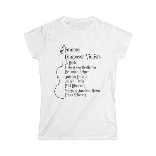 Famous Composer Violists (W)